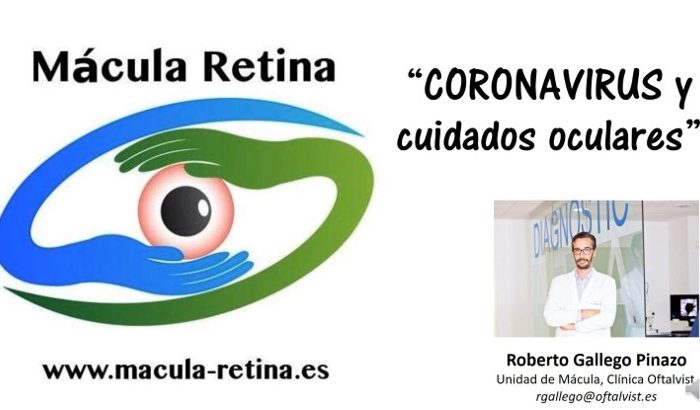 Coronavirus y cuidados oculares