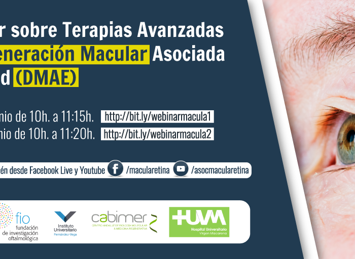 Webinar sobre Terapias Avanzadas en Degeneración Macular Asociada a la Edad (DMAE)