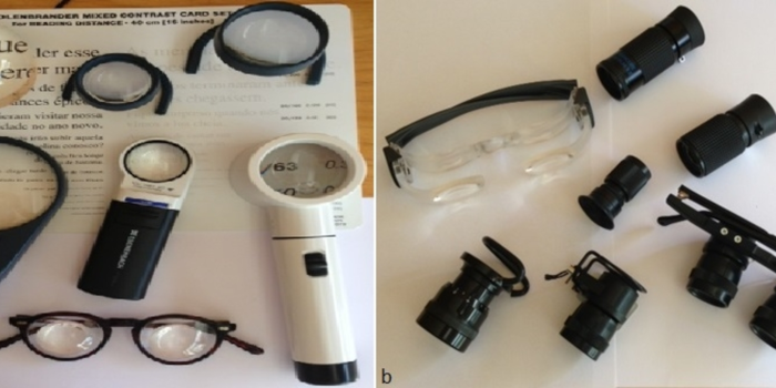 Dispositivos de ayuda a la visión para la degeneración macular asociada a la edad (DMAE)